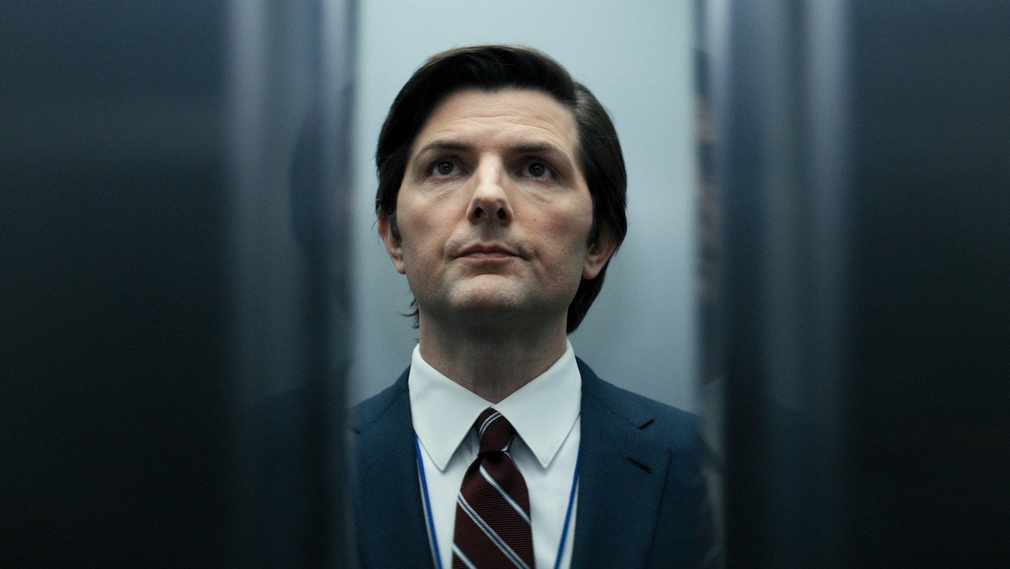 Mark S. (Adam Scott) in the Emmy award-winning Apple TV+ series 'Severance'