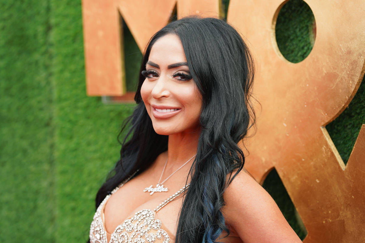 'Jersey Shore' star Angelina Pivarnick at the MTV Movie and TV Awards in 2022