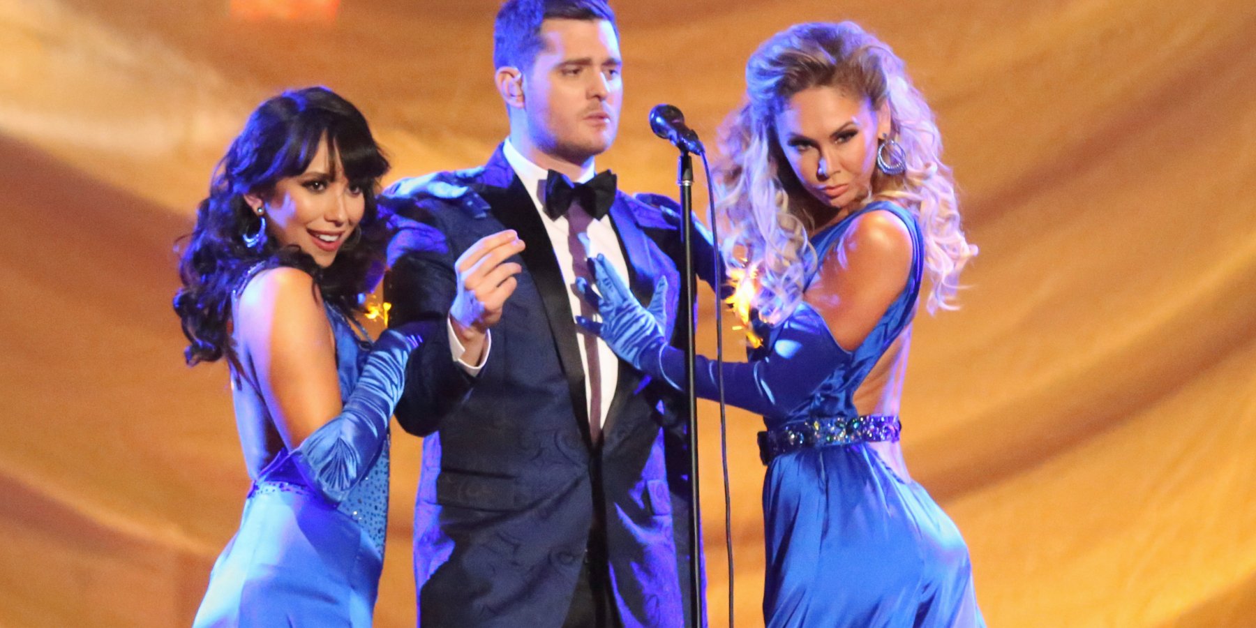 Michael Buble performed during season 16 of 'DWTS.'
