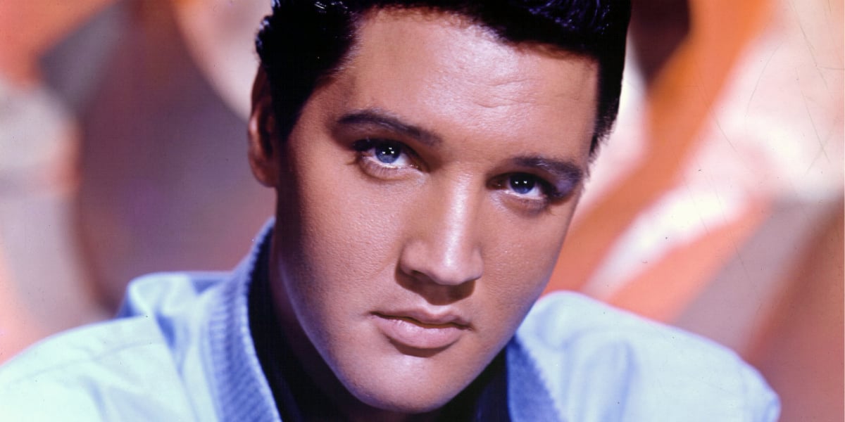 Elvis Presley photographed in 1965.