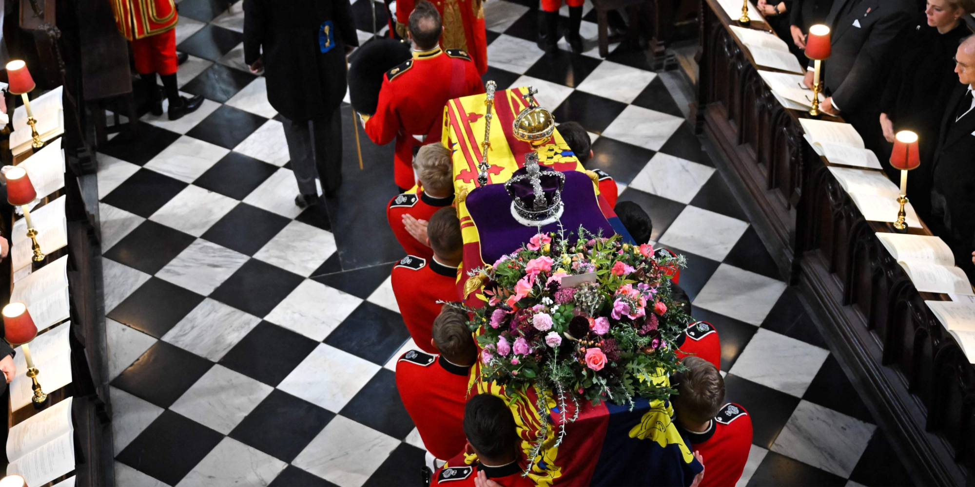 The funeral of Queen Elizabeth II on Sept. 19, 2022.