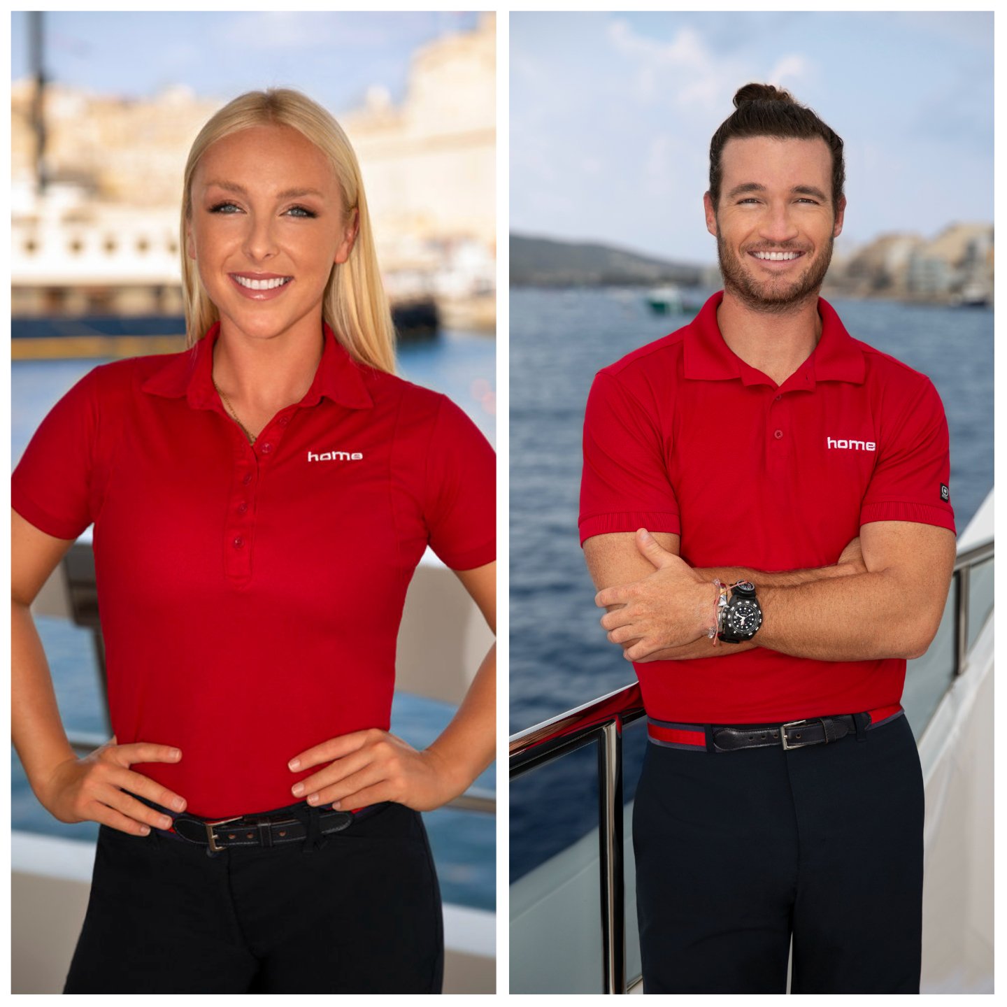 Courtney Veale and Jason Gaskell 'Below Deck Med' cast photos
