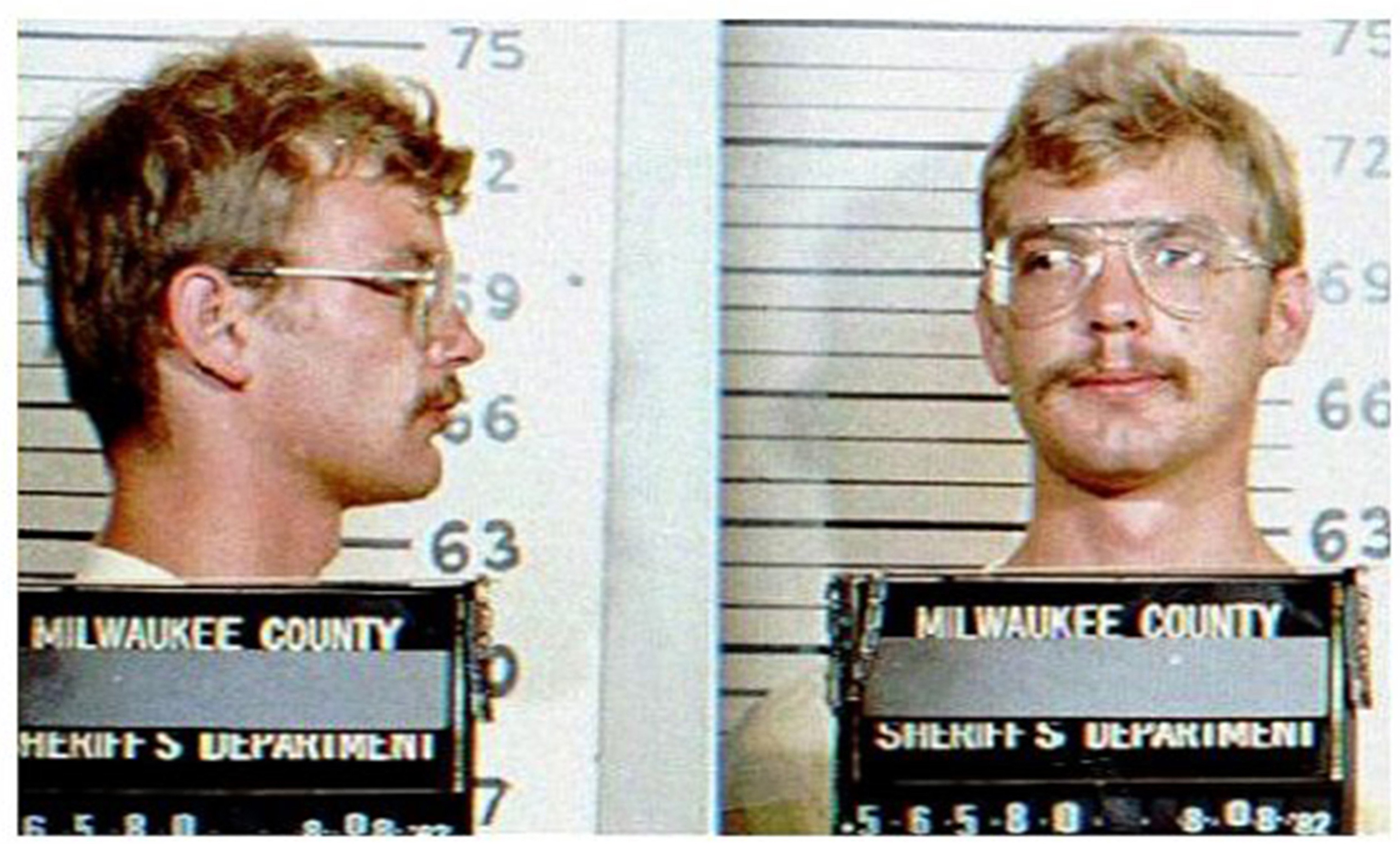 American serial killer Jeffrey Dahmer, who was placed under arrest four times before his murder conviction in 1992