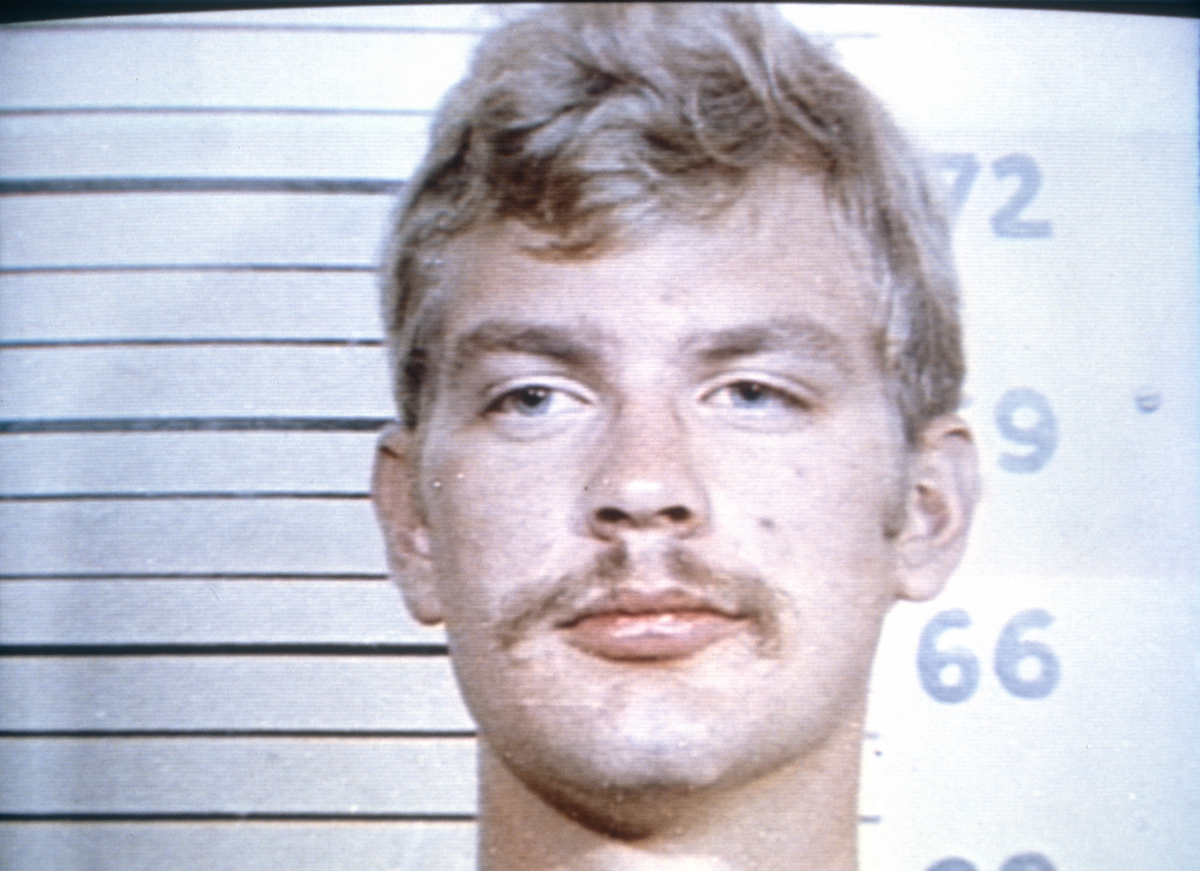 Jeffrey Dahmer, who was beaten to death in prison, pictured in a mugshot