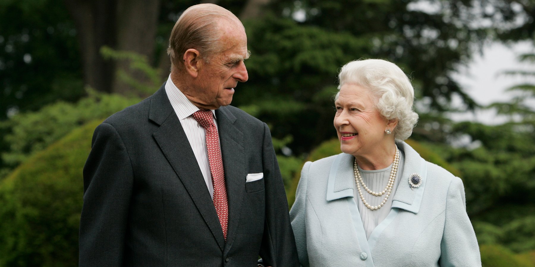 Prince Philip and Queen Elizabeth pictured on November 18, 2007