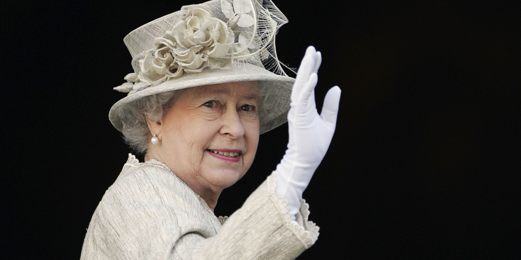 Queen Elizabeth arrived at St Paul's Cathedral for a service of Thanksgiving held in honour of her 80th birthday, June 15, 2006 in London, England.