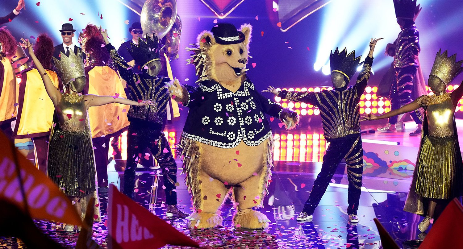 Eric Idle as Hedgehog on The Masked Singer Season 8