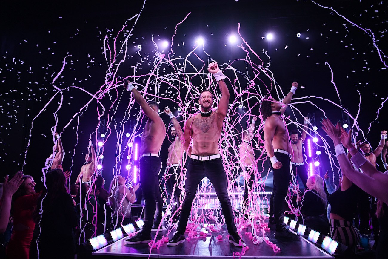 Vinny Guadagnino, who joins the cast of 'Dancing with the Stars' Season 31, performing at Chippendales in Las Vegas