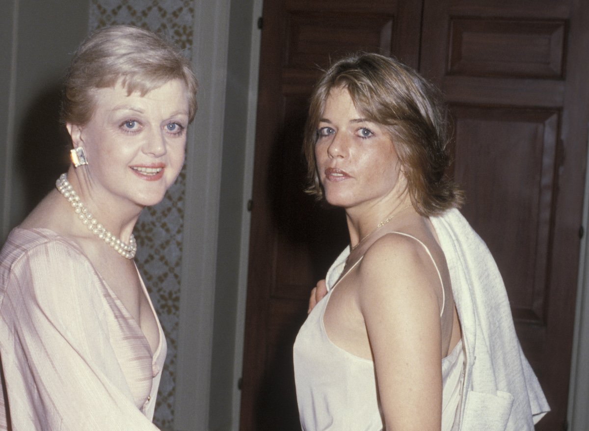 Angela Lansbury and her daughter Deidre Angela Shaw