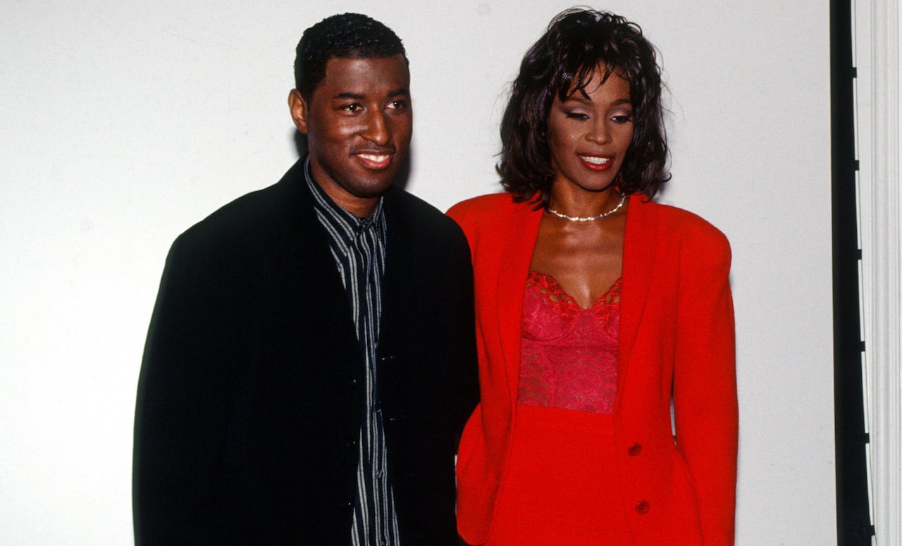 Babyface and Whitney Houston at award show; Babyface says Houston didn't want to sing 'Why Does it Hurt So Bad'