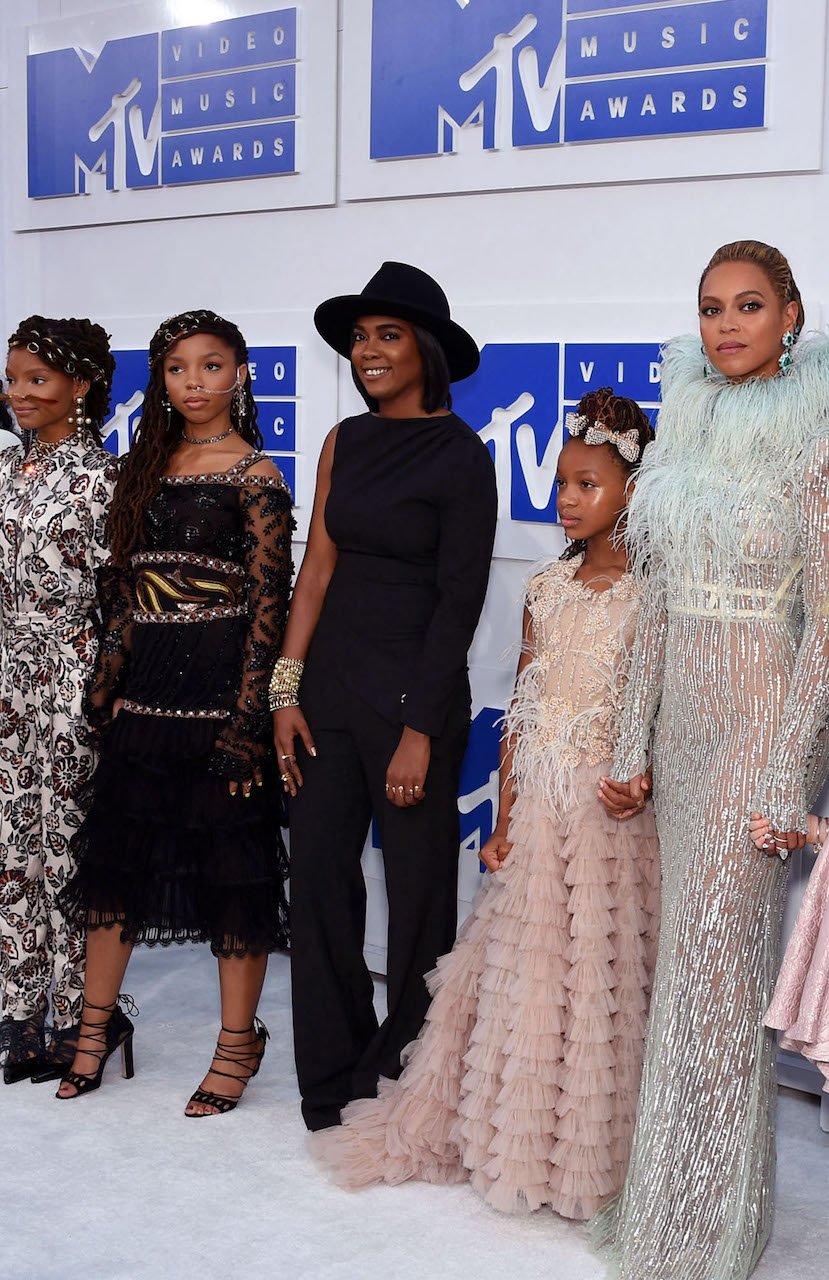 Beyonce and Chloe Bailey on red carpet with others; Bailey's latest endorsement follows Beyonce's model