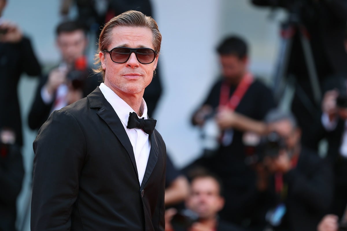 Brad Pitt at the Venice International Film Festival.