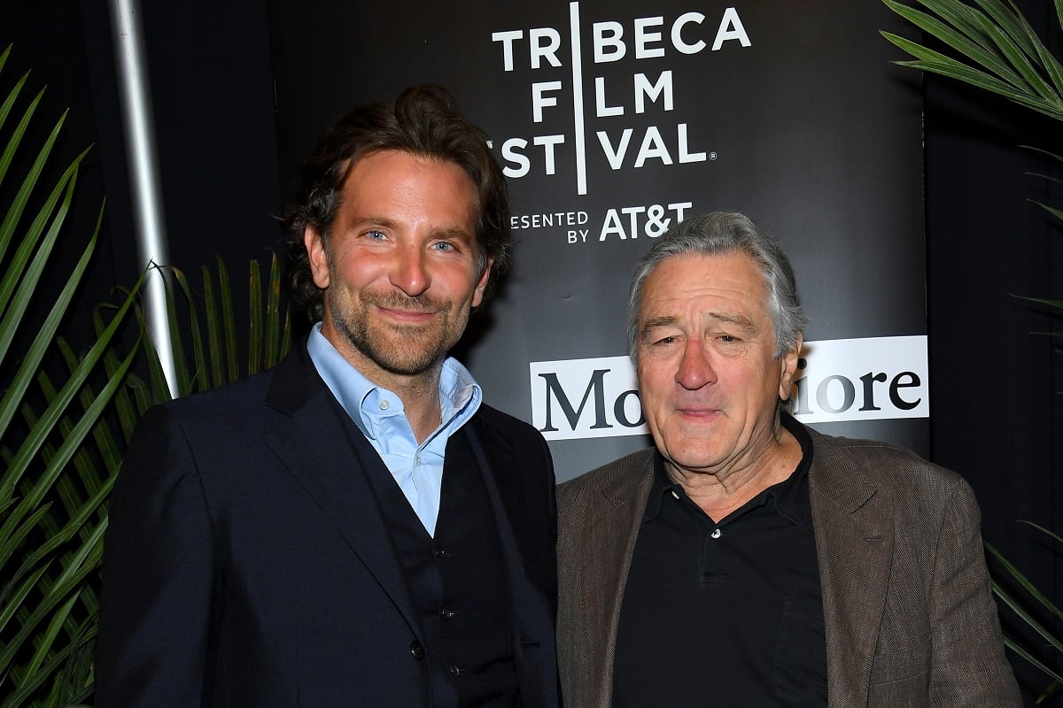 Robert De Niro and Bradley Cooper at the Tribeca Film Festival.
