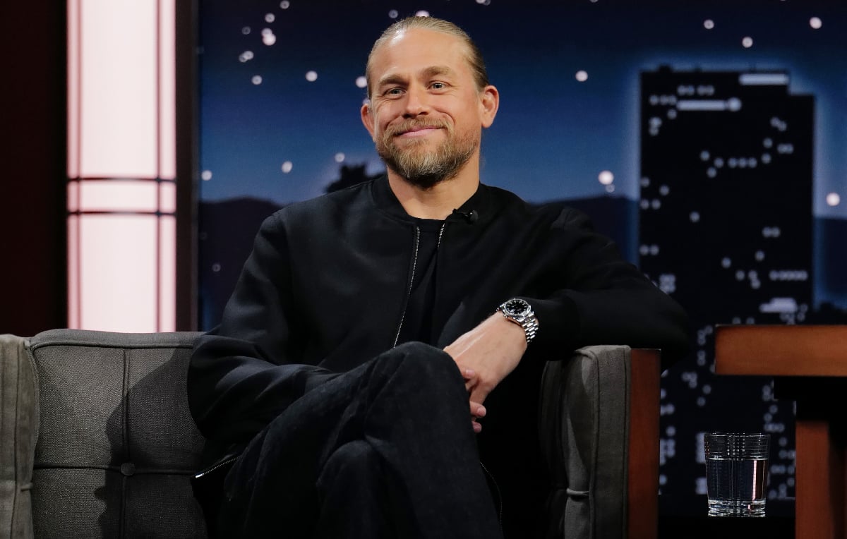 Charlie Hunnam promotes Shantaram on Jimmy Kimmel Live while also teasing a possible return of Sons of Anarchy’s Jax Teller