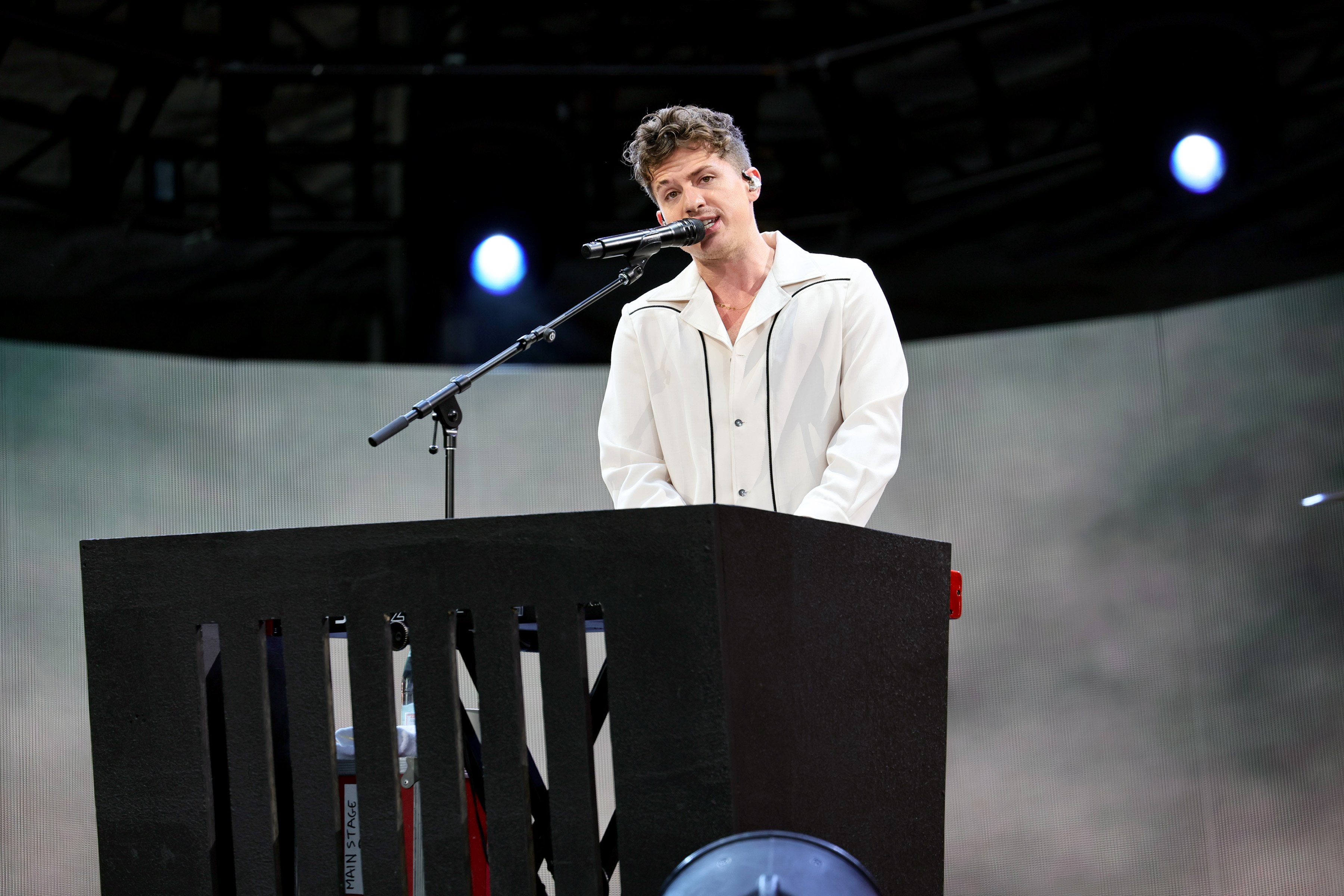 Charlie Puth performs onstage during Global Citizen Festival 2022: New York at Central Park