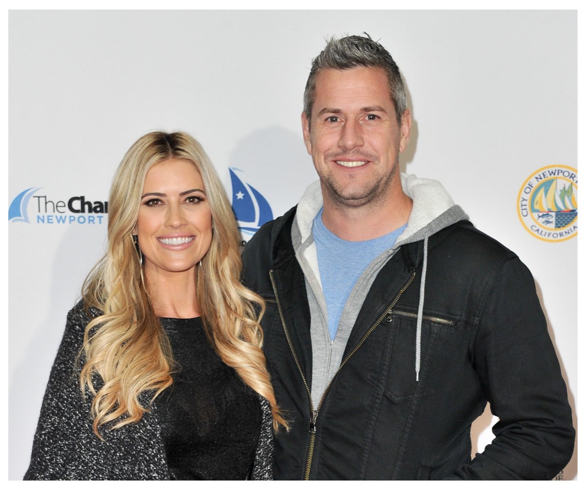 Christina Hall and Ant Anstead, who are in a legal battle over custody of their son Hudson.