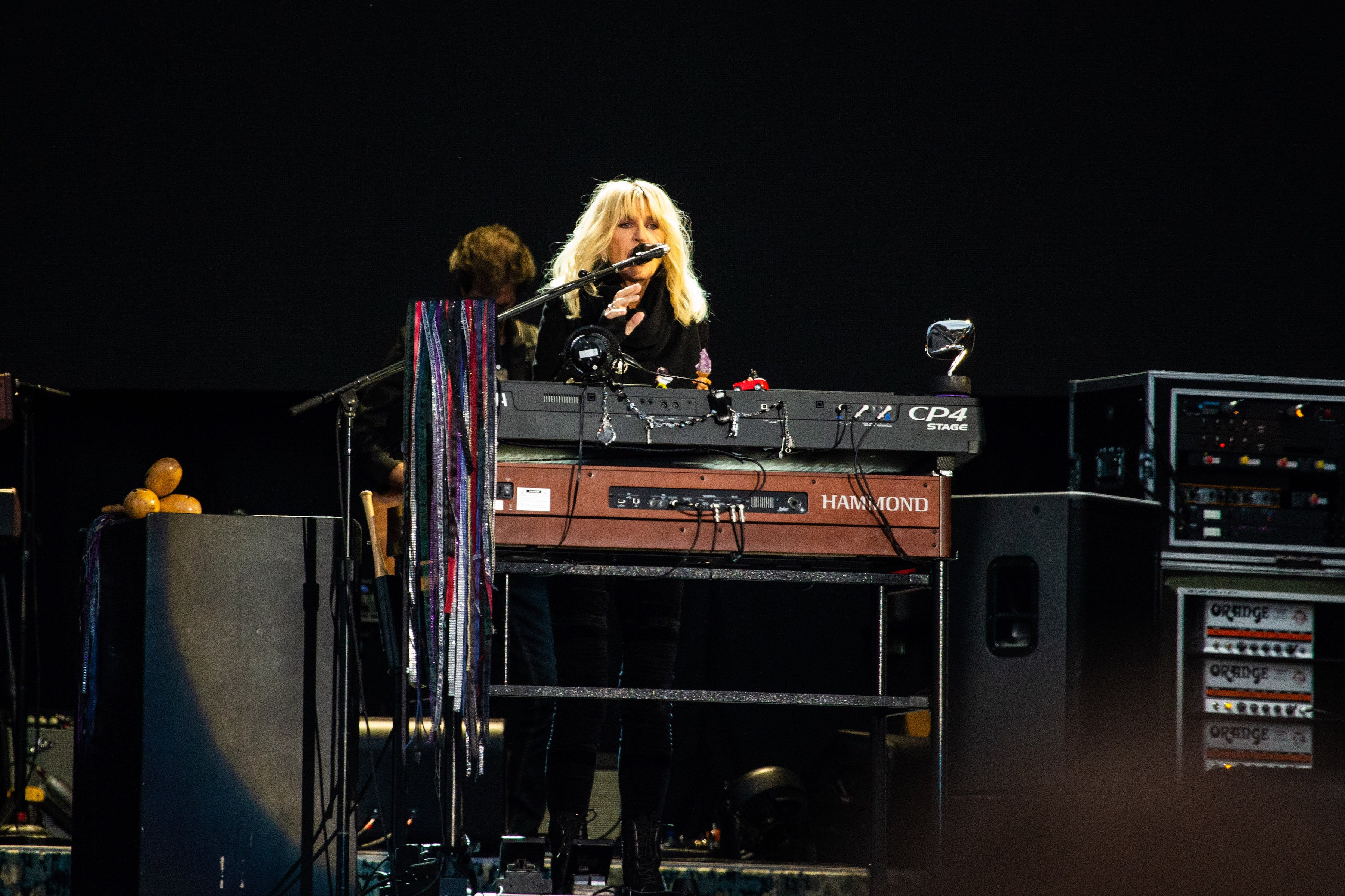 Christine McVie of the english-american rock band Fleetwood Mac performing live at Pinkpop Festival 2019