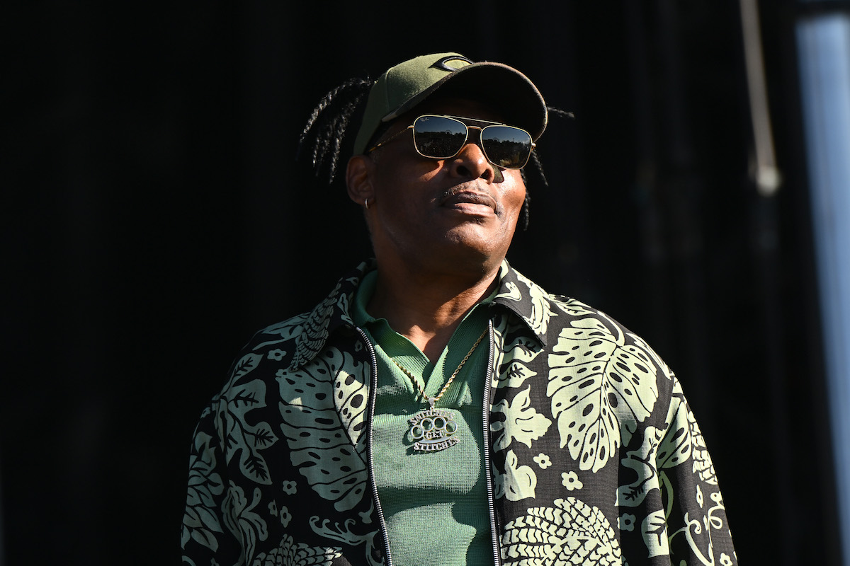 Coolio performs on stage during Riot Fest 2022