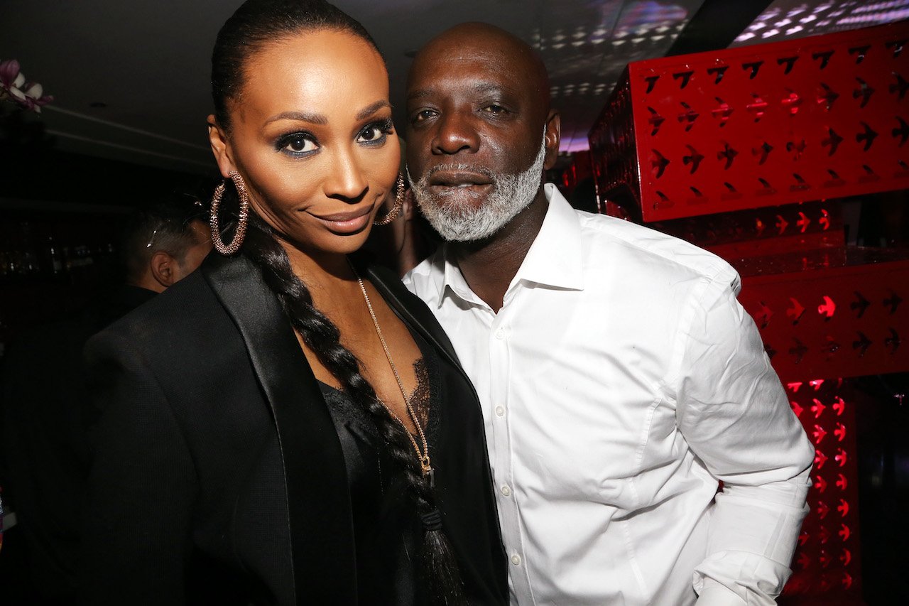 Cynthia Bailey and Peter Thomas pose together at event; Thomas reached out to Bailey after her divorce announcement from Mike Hill