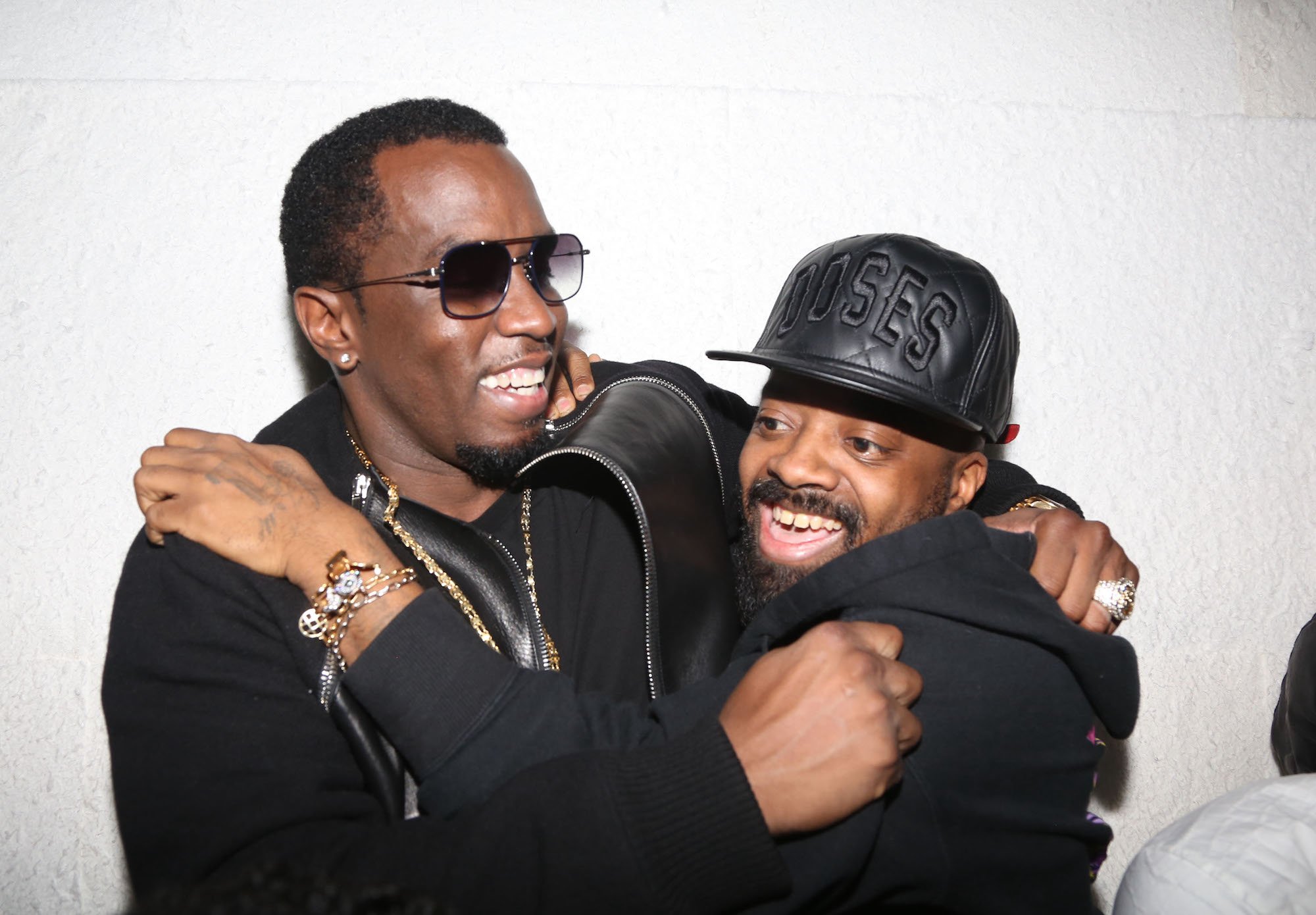 Diddy and Jermaine Dupri, who have agreed to do a 'Verzuz' together, posing for a photo together