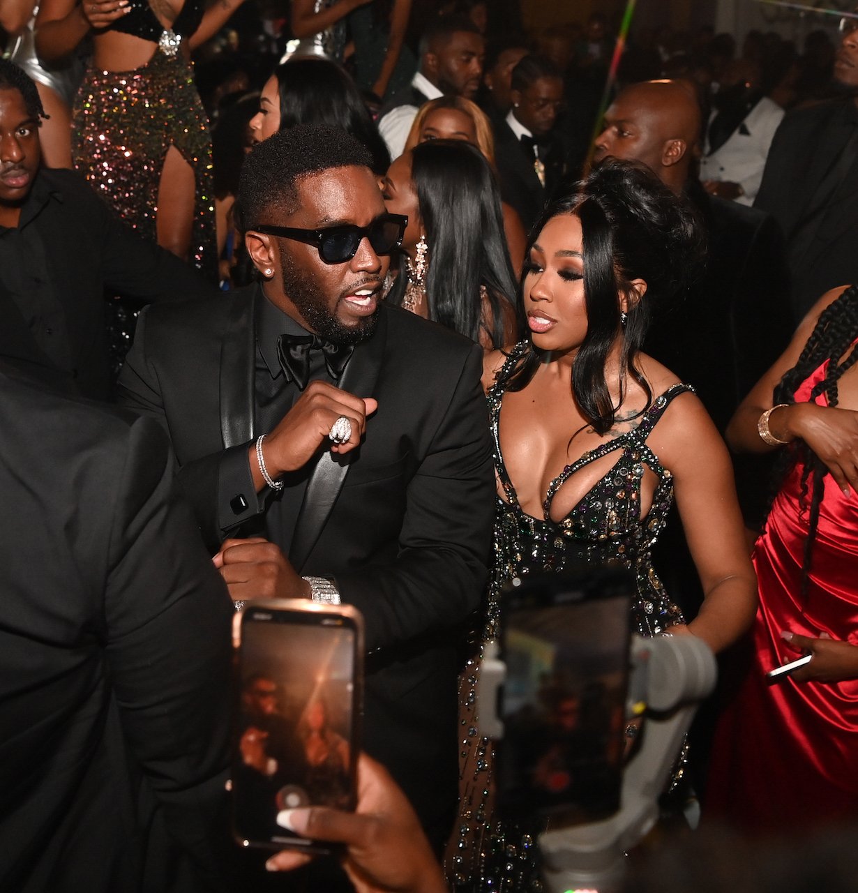 Diddy and Yung Miami party together; Miami says she and Diddy are dating but single