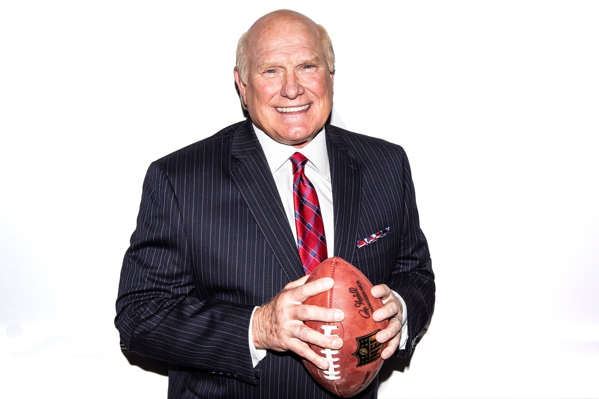 Former NFL quarterback and reality TV star Terry Bradshaw, who is selling his ranch, poses for portrait