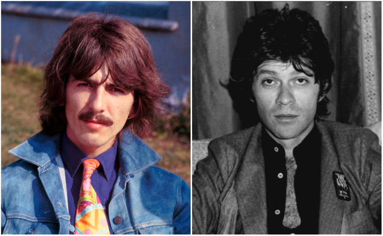 George Harrison and Robbie Robertson.