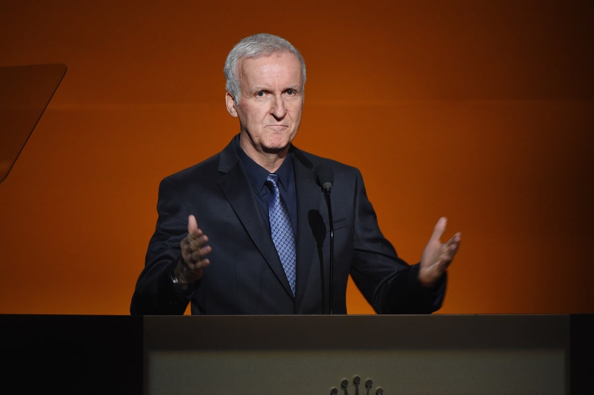 James Cameron at the 2016 Rolex Awards.