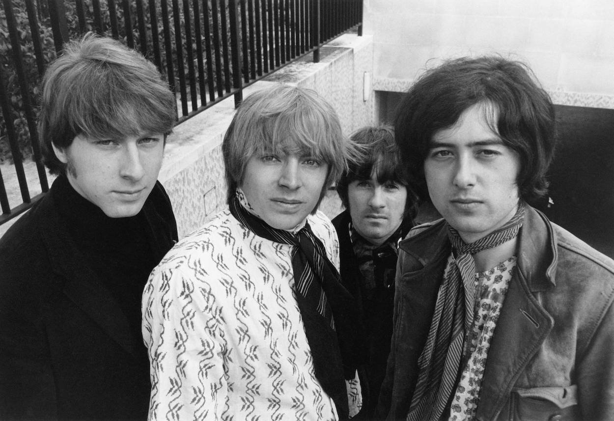 Jimmy Page (right) with the other Yardbirds in 1967. Page made an obvious comment when he heard what kind of music his bandmates wanted to play.