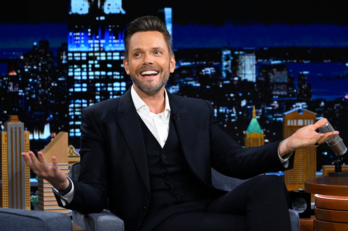 Joel McHale and Chris Evans                     