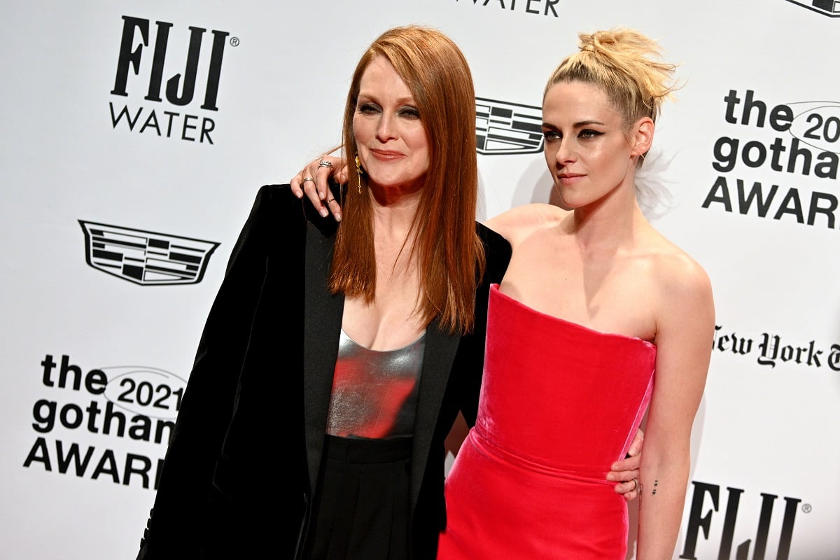 Julianne Moore and Kristen Stewart at the Gotham Awards.