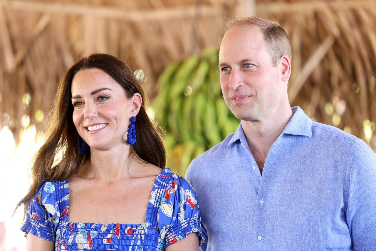 Kate Middleton and Prince William visit Belize in 2022.