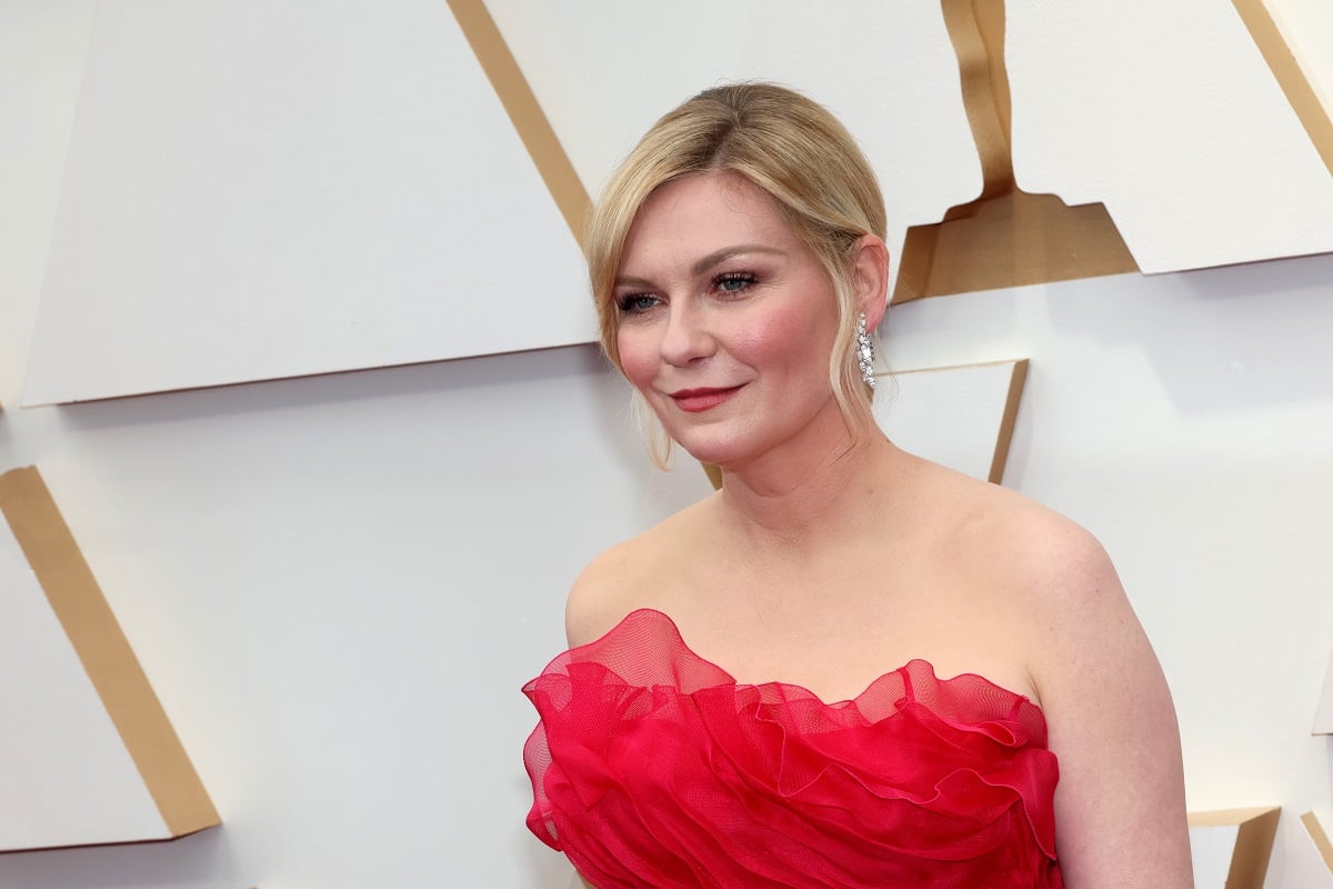 Kirsten Dunst at the Academy Awards