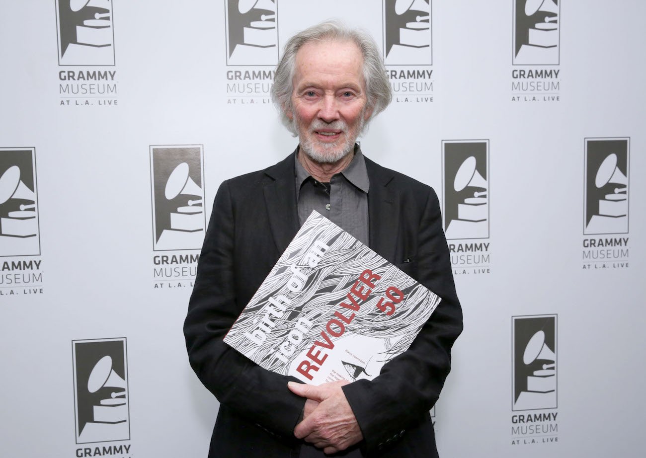 Klaus Voormann at the 50th anniversary of 'Revolver.'