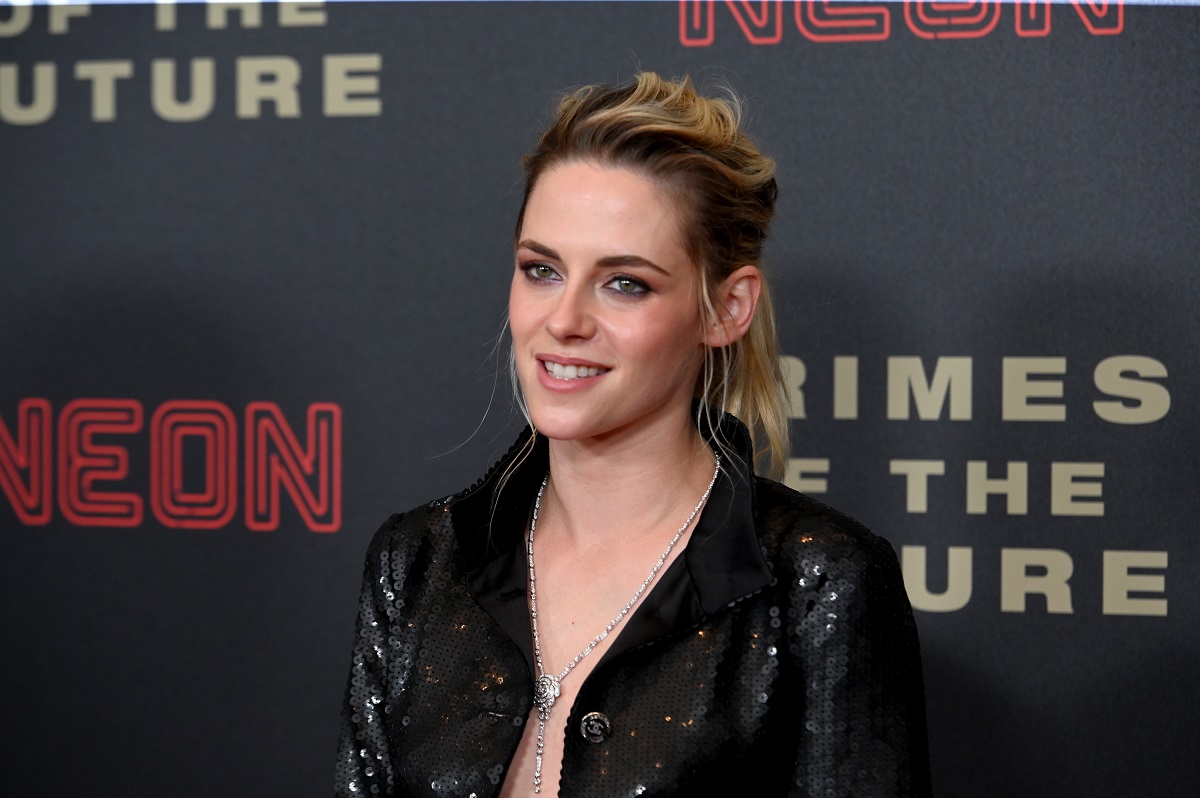 Kristen Stewart at the 'Crimes of the Future' premiere.