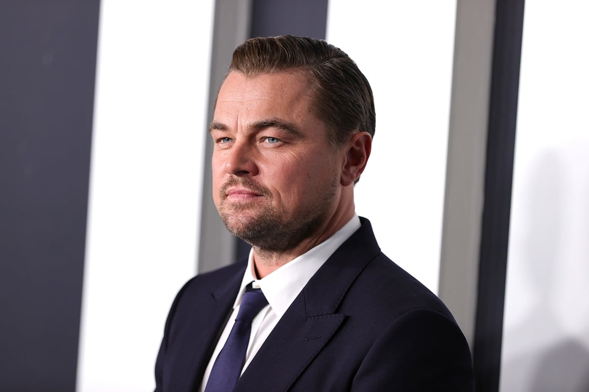 Leonardo DiCaprio at the premiere of 'Don't Look Up.'