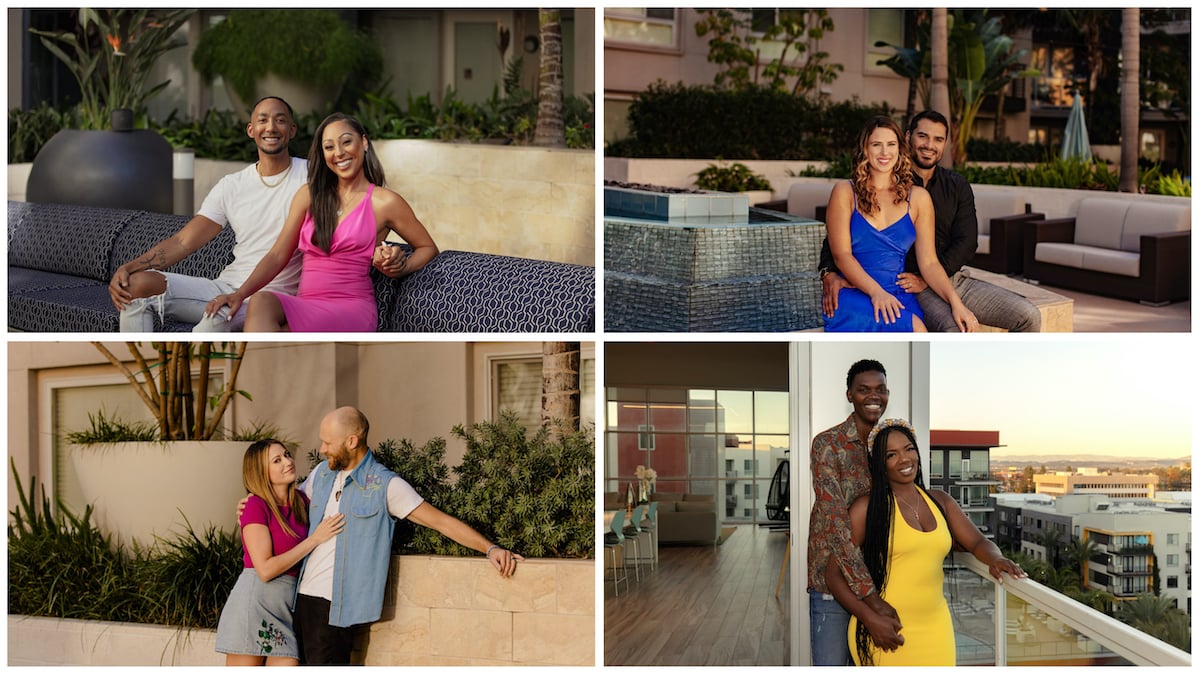photos of the four remaining 'Married at First Sight' Season 15 couples before Decision Day