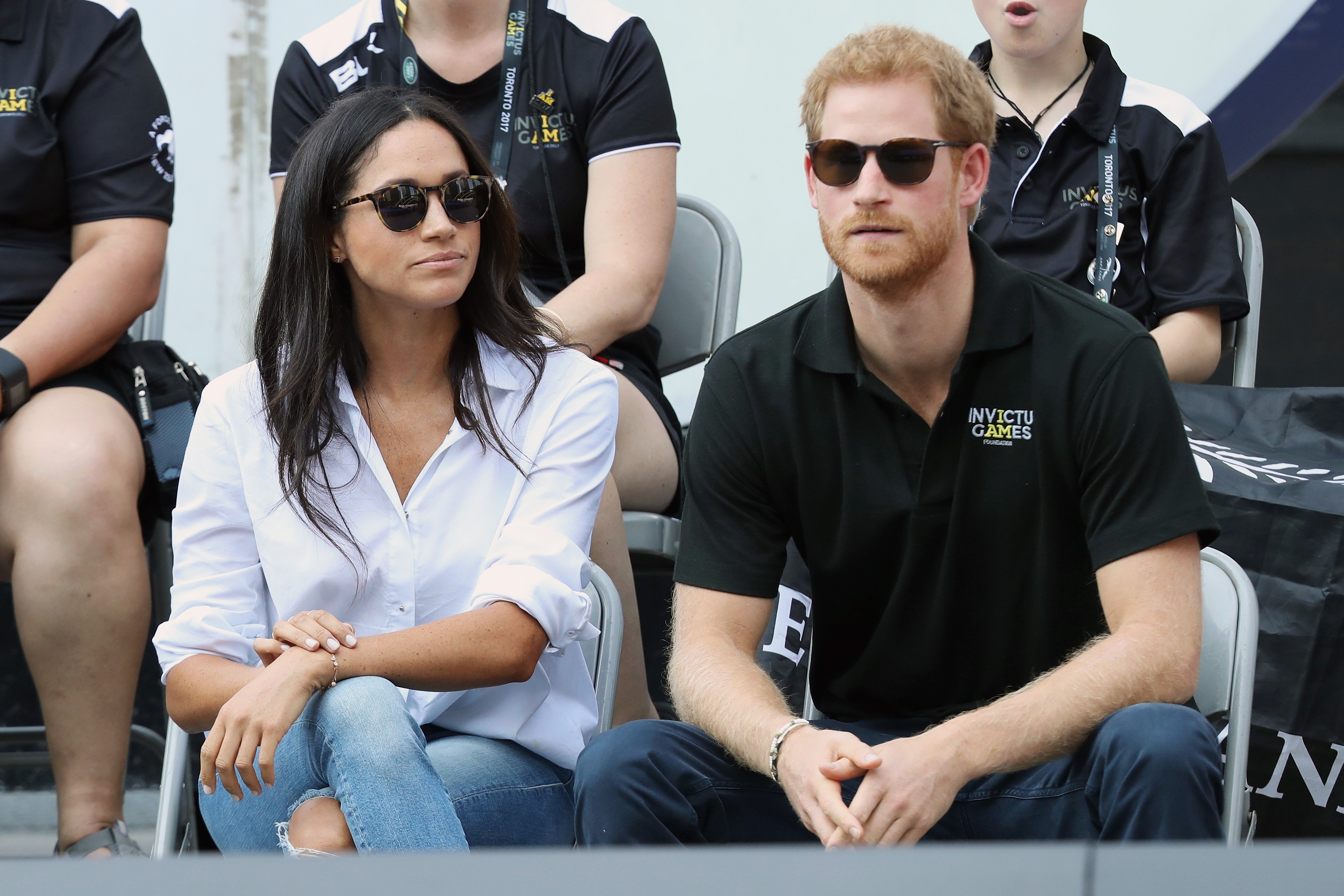 Meghan Markle and Prince Harry attend the 2017 Invictus Games.