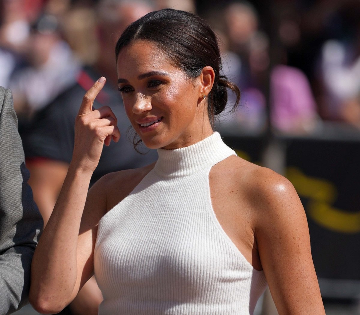 Meghan Markle,who's "equal" body language has been analyzed by an expert, arrives in Germany for the Invictus Games Dusseldorf 2023 One Year to Go event