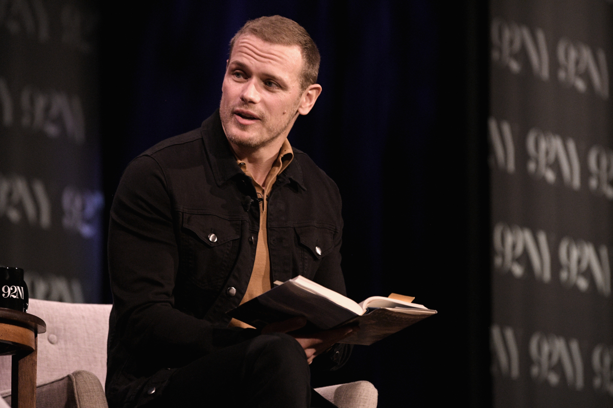 Outlander star Sam Heughan attends "Waypoints: An Evening with Sam Heughan" at The 92nd Street Y, New York on October 17, 2022 in New York City