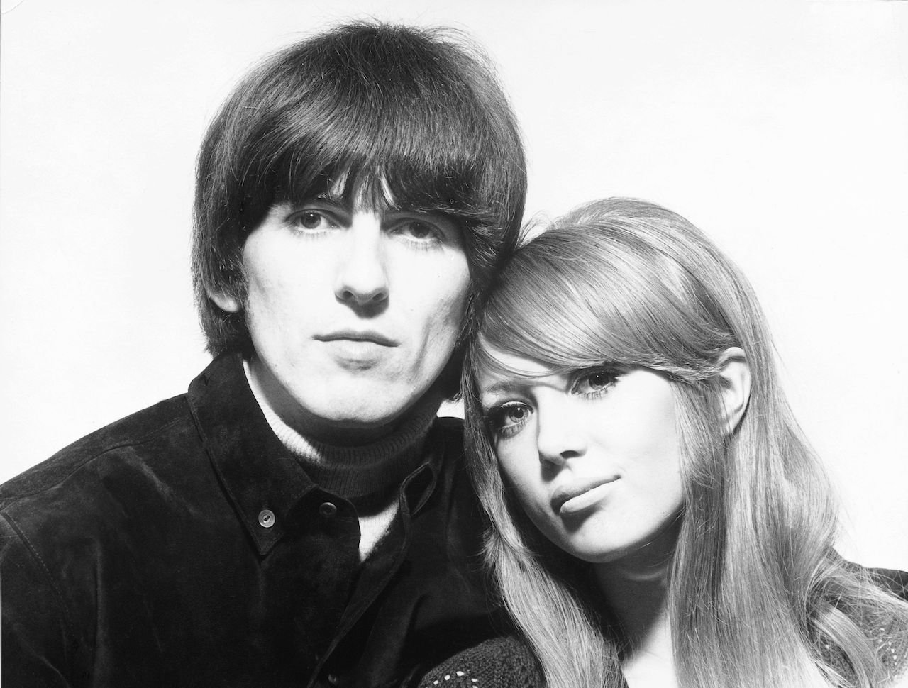 A pre-wedding picture of Beatle George Harrison and his wife, Pattie Boyd, who said their life together was 'ludicrous and hateful.'