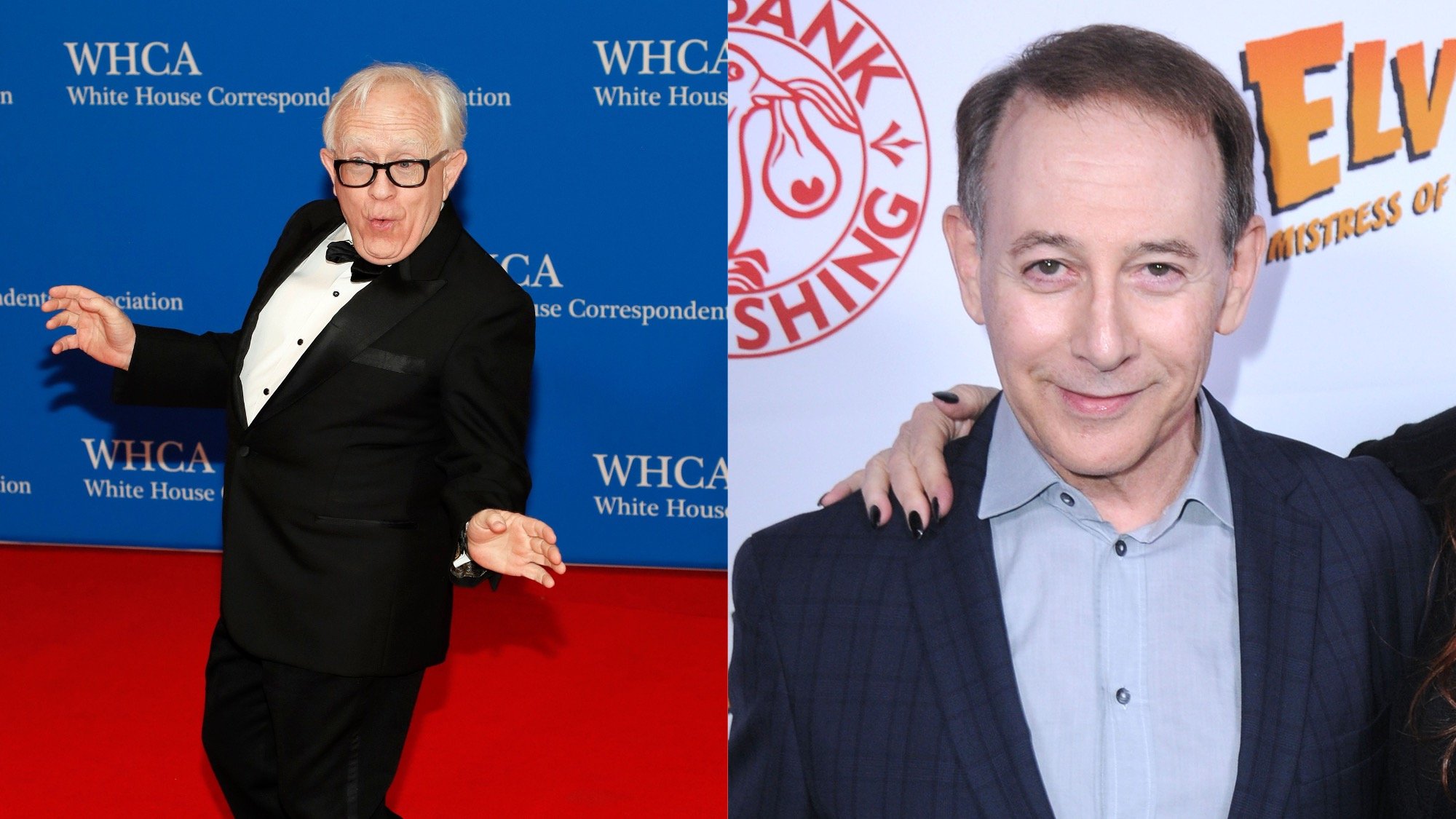 Paul Reubens (R) paid tribute to Leslie Jordan (L) after his unexpected death.