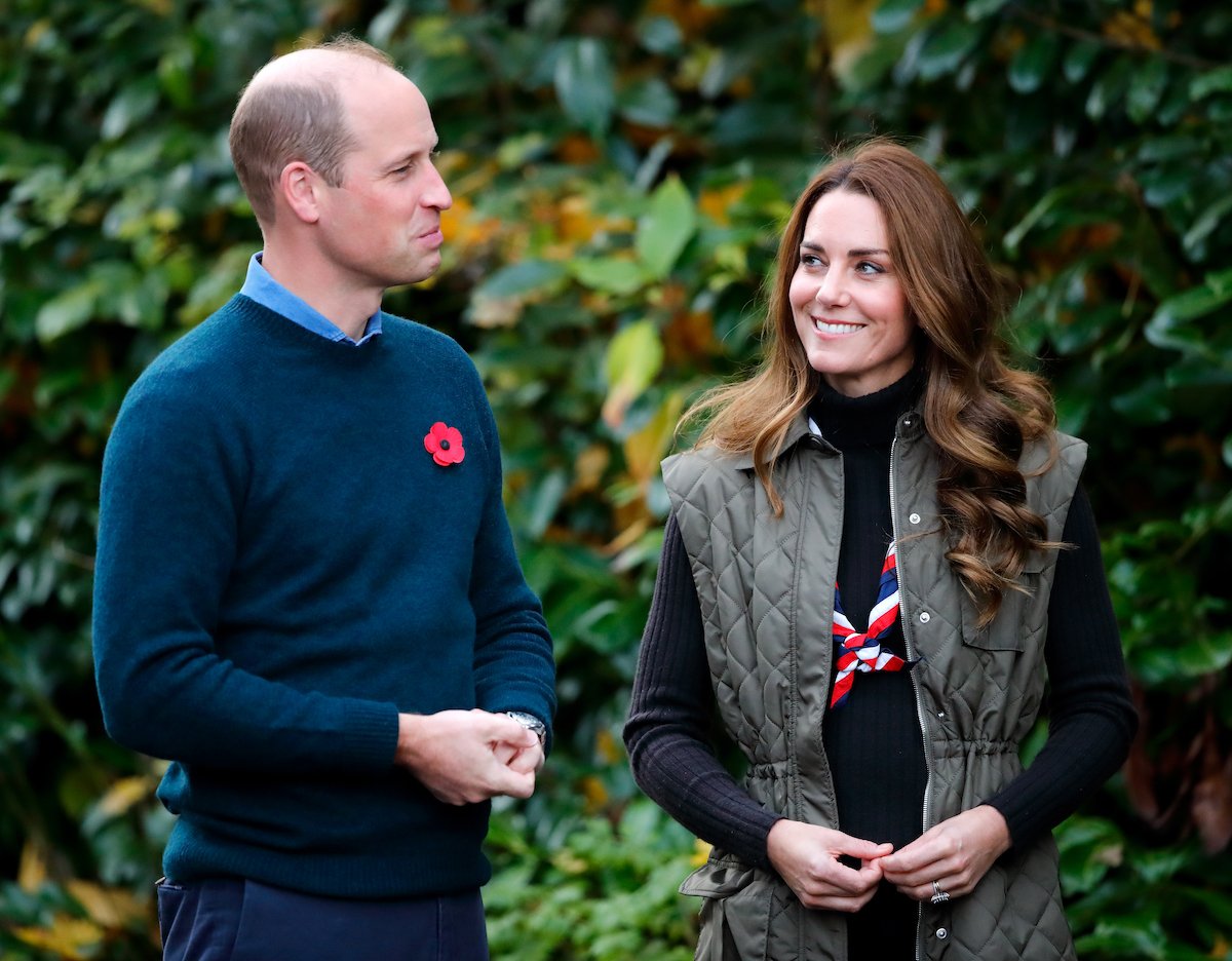 Prince William and Kate Middleton, whose body language shows they love their family and in-laws.