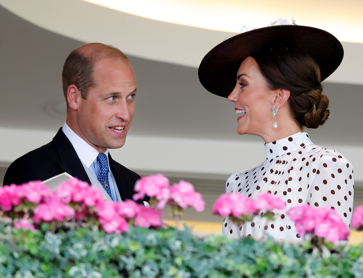 Prince William smiles at Kate Middleton, who often 'teases' Prince William with her smile, according to body language expert Judi James
