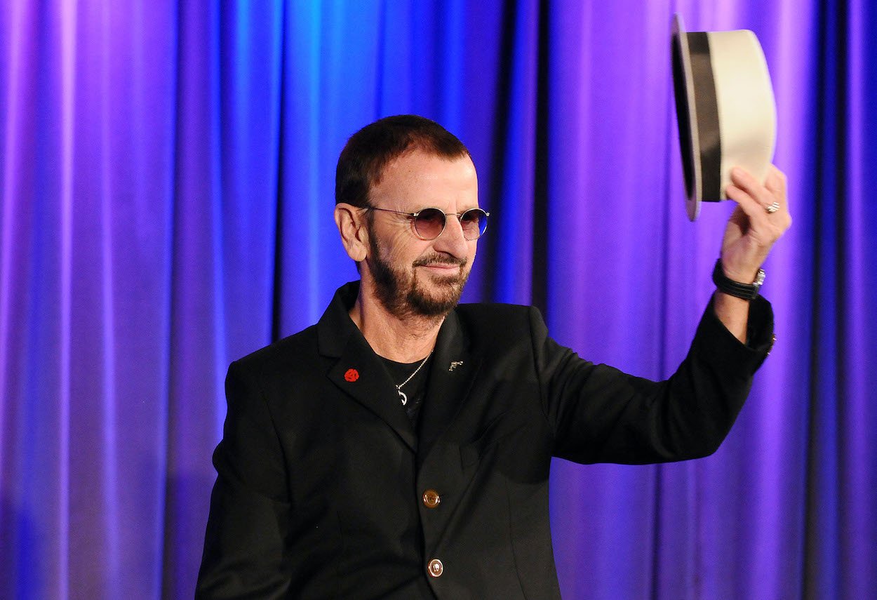 Ringo Starr, who once kissed a musician after they covered The Beatles, attends an event at The Grammy Museum in 2013.