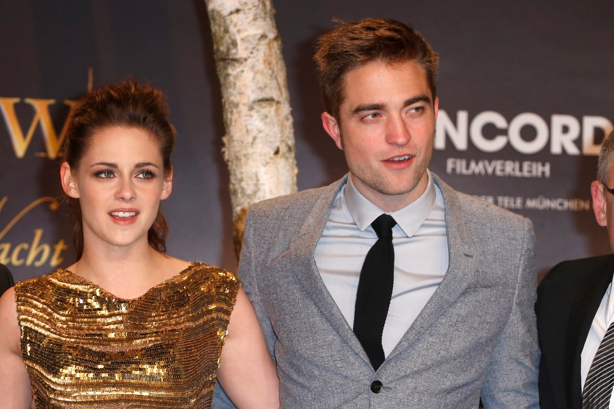 robert pattinson and kristen stewart at 'Breaking Dawn 2' premiere.