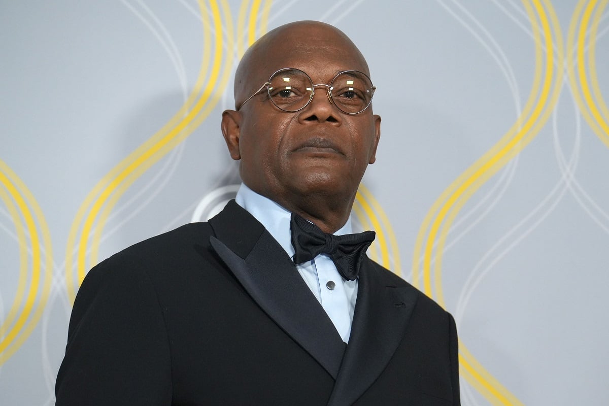 Samuel L. Jackson at the Tony Awards.