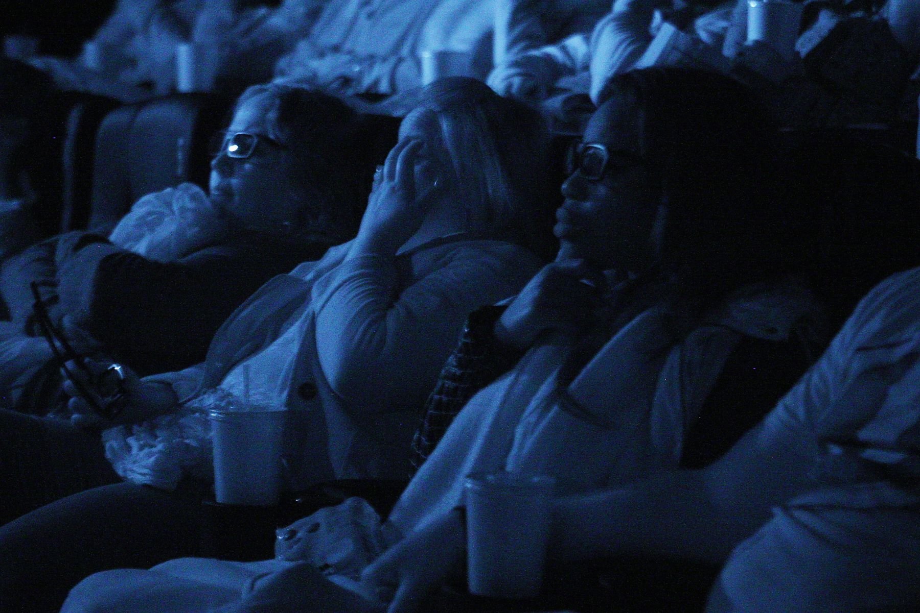 The audience of an Irish screening of 'Paranormal Activity The Ghost Dimension'