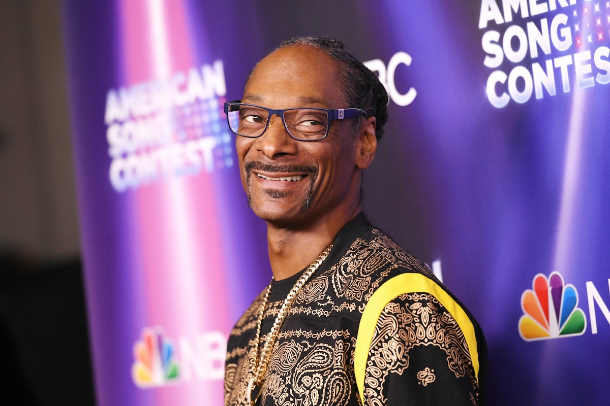 Snoop Dogg smiling