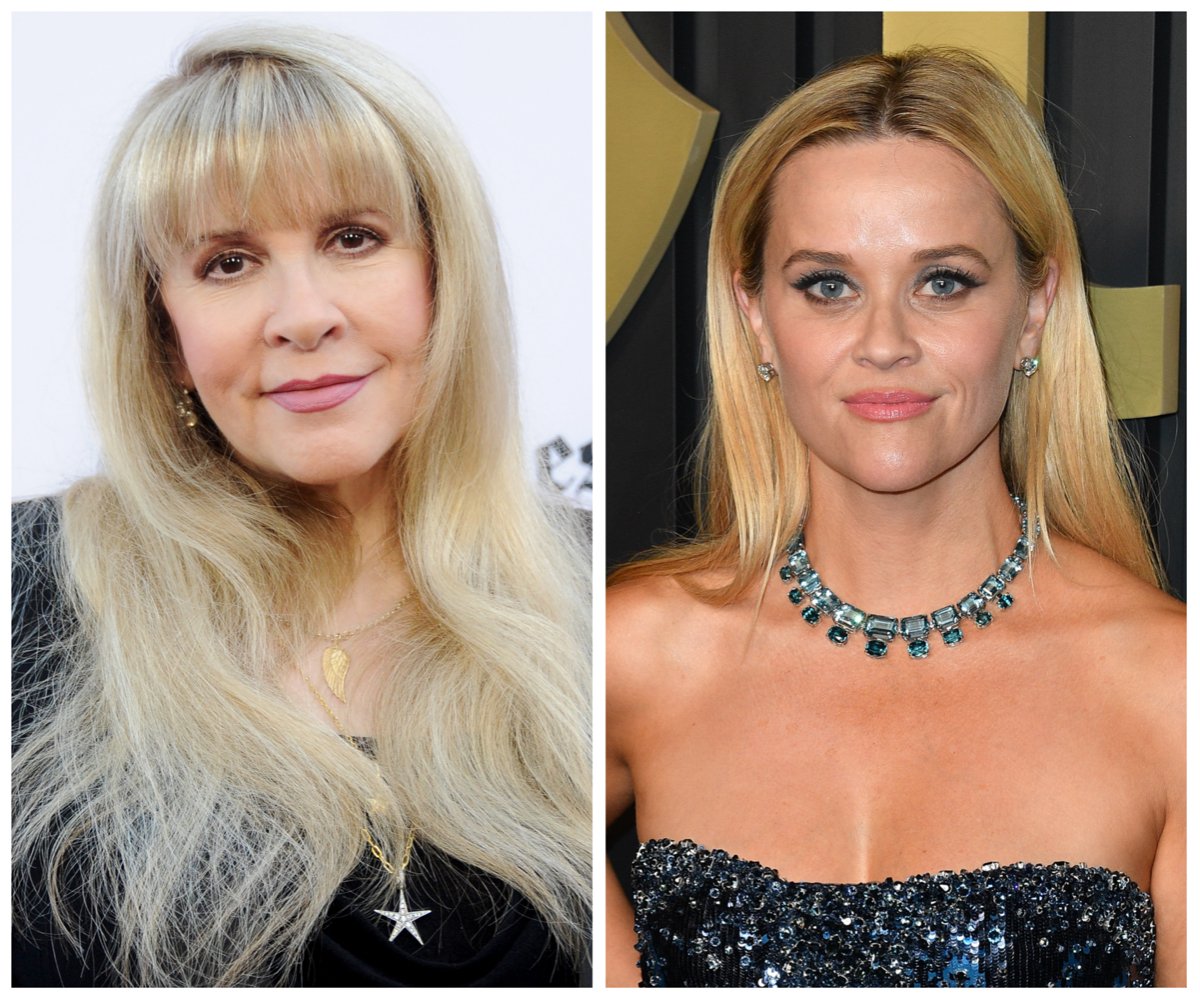 Stevie Nicks and Reese Witherspoon. Witherspoon named a song on Nicks' "In Your Dreams" album.